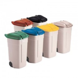 Pubela colectare selectiva deseuri, 100 L