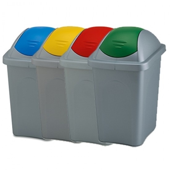 Cos gunoi Multipat colectare selectiva - 60 litri Cos gunoi Multipat colectare selectiva - 60 litri