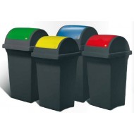 Cos gunoi TATA 50 L, colectarea selectiva - pret per bucata