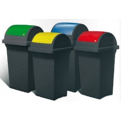 Cos gunoi TATA 50 L, colectarea selectiva - pret per bucata