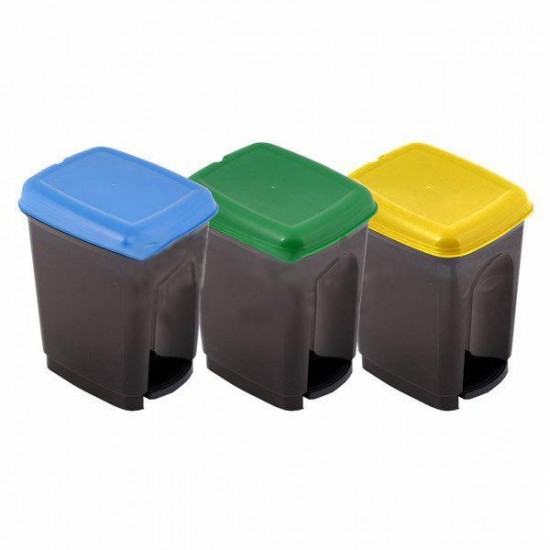 Cos gunoi pedala colectare selectiva, 17 L, Caro Cos gunoi pedala colectare selectiva, 17 L, Caro