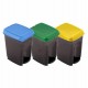 Cos gunoi pedala colectare selectiva, 17 L, Caro Cos gunoi pedala colectare selectiva, 17 L, Caro