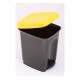Cos gunoi pedala colectare selectiva, 17 L, Caro Cos gunoi pedala colectare selectiva, 17 L, Caro