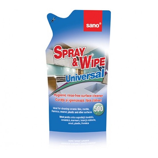 SANO UNIVERSAL SPRAY&WIPE REZ 500 ml