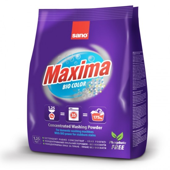 SANO MAXIMA BIOCOLOR - 35 utilizări, 1,25 Kg