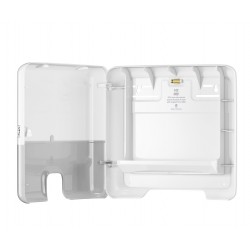 Dispenser pentru servetele Xpress mini Tork, alb, Z fold, capacitate 200 servetele Dispenser pentru servetele Xpress mini Tork, alb, Z fold, capacitate 200 servetele