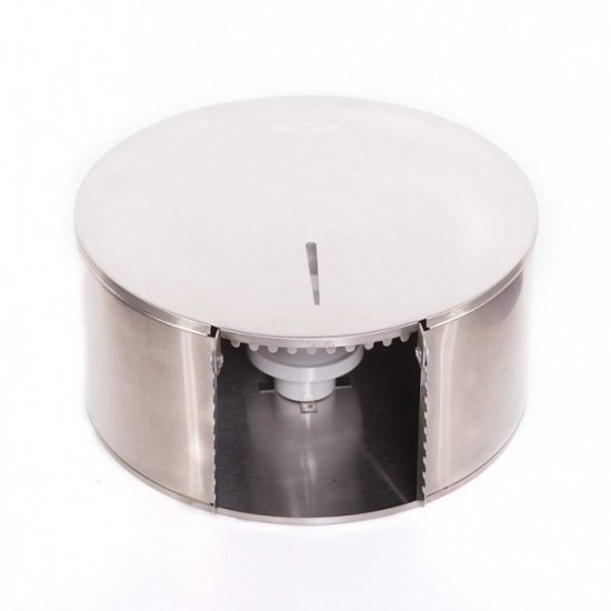 Dispenser hartie igienica Jumbo, inox satinat, Limpio Dispenser hartie igienica Jumbo, inox satinat, Limpio