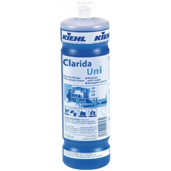 CLARIDA UNIVERSAL Manual -Detergent universal pentru suprafete, 1L, Kiehl