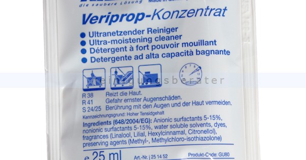 Keradet Konzentrat Aktiv Unterhaltsreiniger 240 x 25 ml - effektiv