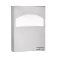 Dispenser acoperitoare colac WC, inox satinat, Mediclinics