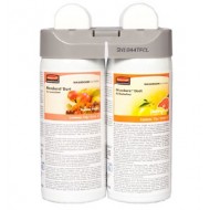 Odorizant dispenser Microburst Duet - Tender Fruits/Citrus Leaves, 2x121 ml, RUBBERMAID