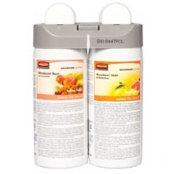 Odorizant dispenser Microburst Duet - Tender Fruits/Citrus Leaves, 2x121 ml, RUBBERMAID Odorizant dispenser Microburst Duet - Tender Fruits/Citrus Leaves, 2x121 ml, RUBBERMAID