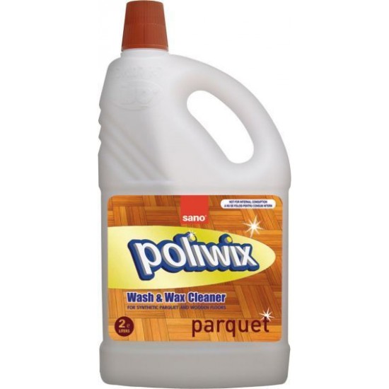 SANO POLIWIX PARQUET Manual, 2l, detergent parchet