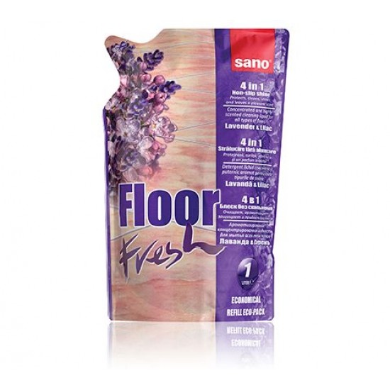 SANO FLOOR FRESH LAVANDA & LILAC Manual 750ml REFILL, 750ml, detergent pardoseala