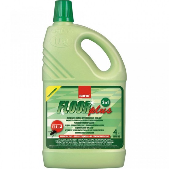 SANO FLOOR PLUS Manual, 4l, detergent pardoseala SANO FLOOR PLUS Manual, 4l, detergent pardoseala