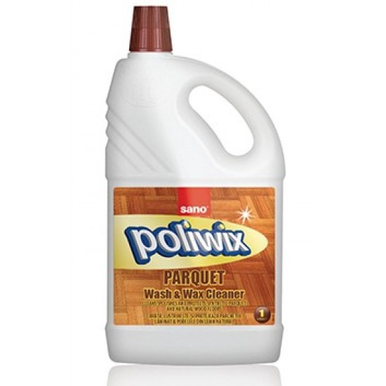SANO POLIWIX PARQUET Manual, 1L, detergent parchet