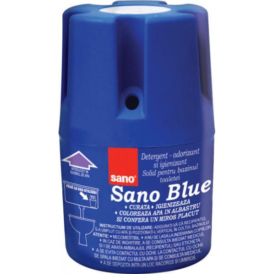 SANO BLUE, odorizant bazin WC, 150g