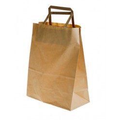 Pungi Hartie cu maner 22*10*28, bax 250 buc Pungi Hartie cu maner 22*10*28, bax 250 buc