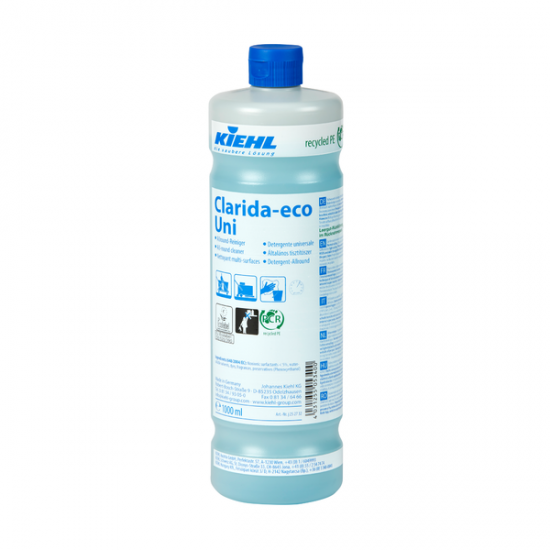 Clarida-eco Uni -Detergent universal pentru suprafete, 1L, Kiehl Clarida-eco Uni -Detergent universal pentru suprafete, 1L, Kiehl