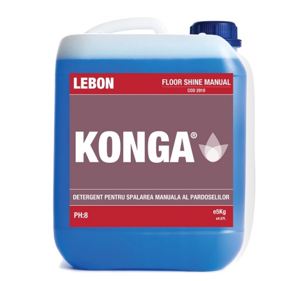 Detergent pentru spalarea manuala a pardoselilor, Floor Shine Manual, Konga, 5L