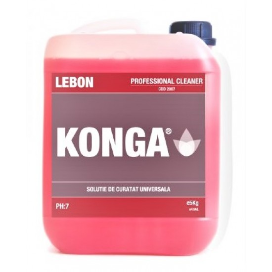 Detergent universal pentru suprafete, Professional Cleaner, Konga, 5 L