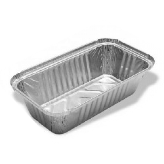 Forma copt aluminiu - 25x13.4x6.8cm - 100 buc. Forma copt aluminiu - 25x13.4x6.8cm - 100 buc.