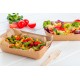 Barcuta kraft - 25x17.5x6cm-1200 ml - 250 buc. Barcuta kraft - 25x17.5x6cm-1200 ml - 250 buc.