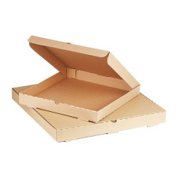 Set de 100 bucati, Cutie pizza, natur, 44x44cm Set de 100 bucati, Cutie pizza, natur, 44x44cm