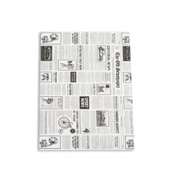 Hartie rezistenta la grasime, BIO, model Ziar - 25x35cm – 10 kg (3350 buc.) Hartie rezistenta la grasime, BIO, model Ziar - 25x35cm – 10 kg (3350 buc.)