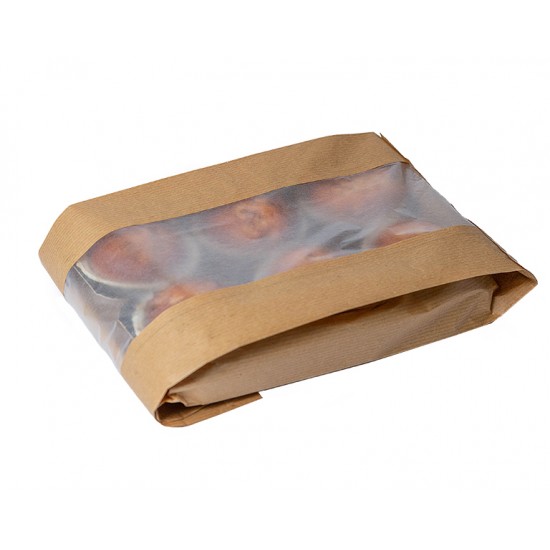 Pungi cu fereastra BIO - Paine 23x4x33cm(f=10cm) - 1000 buc. Pungi cu fereastra BIO - Paine 23x4x33cm(f=10cm) - 1000 buc.