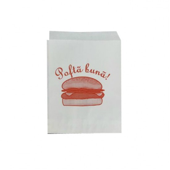 Coltare hartie, model Burger - 14.5x19cm - 2000 buc. Coltare hartie, model Burger - 14.5x19cm - 2000 buc.