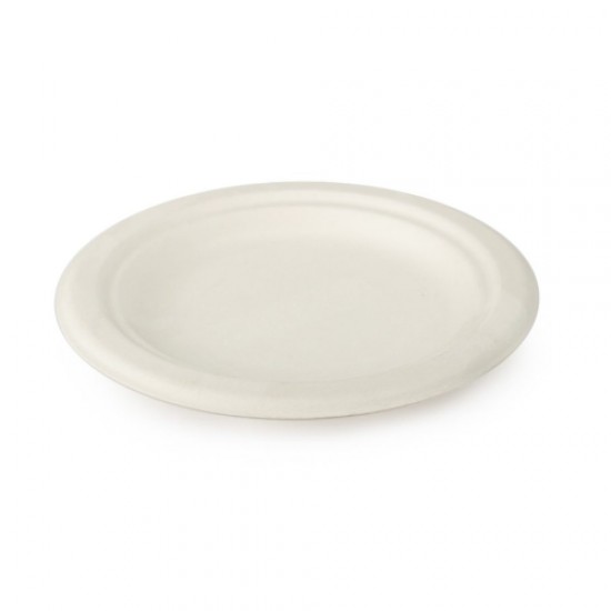 Farfurie rotunda, trestie de zahar - 17 cm -100 buc. Farfurie rotunda, trestie de zahar - 17 cm -100 buc.