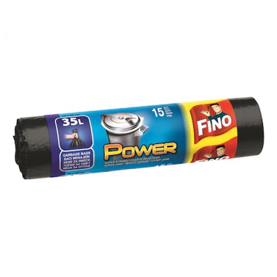 Fino Pungi Gunoi LD 35 L 15 buc Fino Pungi Gunoi LD 35 L 15 buc