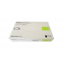 Manusi Santex din Latex pudrate 100buc/cutie Manusi Santex din Latex pudrate 100buc/cutie