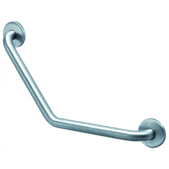 BARA SUSTINERE, IN UNGHI DE 130 GRADE, INOX SATIN, MEDICLINICS BARA SUSTINERE, IN UNGHI DE 130 GRADE, INOX SATIN, MEDICLINICS