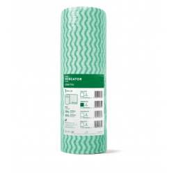 Laveta profesionala de curatare Clean Fala a'25, culoare verde, 25 pcs. 