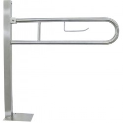 Bară de sprijin rabatabilă NOFER cu fixare în pardoseală, NOFER