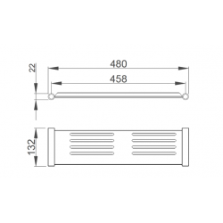 ETAJERA INOX, NOFER ETAJERA INOX, NOFER