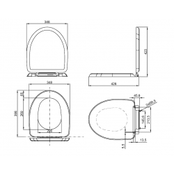 CAPAC WC INOX ANTIVANDALISM, NOFER CAPAC WC INOX ANTIVANDALISM, NOFER