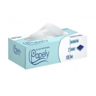 Servetele faciale Papely, 100 bucati/cutie