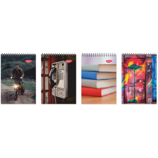 Bloc notes a7 spira 80 file daco bn780ar Bloc notes a7 spira 80 file daco bn780ar