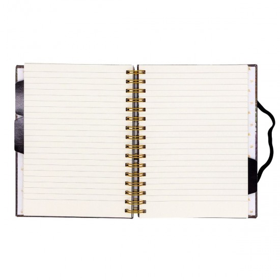 Agenda cu spirala si separatoare Pukka Pads Wild Crocodile, A5 dictando, 160 pag hartie 90 g, coperti tari Agenda cu spirala si separatoare Pukka Pads Wild Crocodile, A5 dictando, 160 pag hartie 90 g, coperti tari