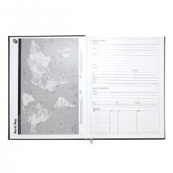 Agenda Pukka Pads A4 dictando, 192 pag, hartie 90 g, coperti intarite textil Agenda Pukka Pads A4 dictando, 192 pag, hartie 90 g, coperti intarite textil