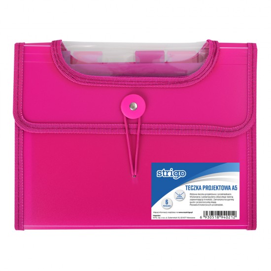 Dosar Strigo Plastic Extensibil A5 6 Compartimente Roz Dosar Strigo Plastic Extensibil A5 6 Compartimente Roz