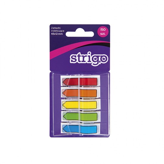 Etichete Indexare Strigo Adezive, 5 Culori 150 File Etichete Indexare Strigo Adezive, 5 Culori 150 File