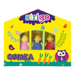 Guma de sters Strigo, Iepuras Guma de sters Strigo, Iepuras