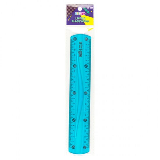 Rigla Strigo flexibila 20 CM Albastru Rigla Strigo flexibila 20 CM Albastru