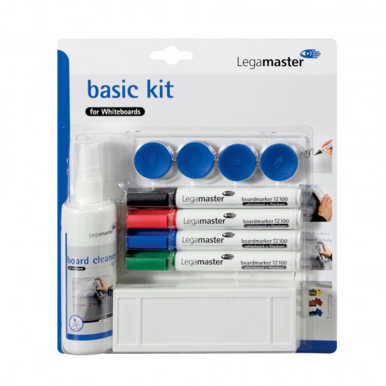 Set accesorii Legamaster Basic Kit, pentru tabla Set accesorii Legamaster Basic Kit, pentru tabla