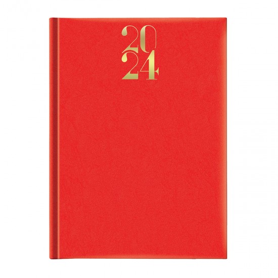 Agenda Artilux, A5, datata, hartie ivory, coperta rosie Agenda Artilux, A5, datata, hartie ivory, coperta rosie