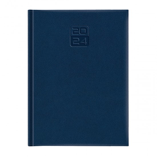 Agenda Dakota, A4, datata, hartie ivory, coperta albastru navy Agenda Dakota, A4, datata, hartie ivory, coperta albastru navy